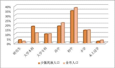 少数民族人口数量与结构分析 统计分析 上海市统计局